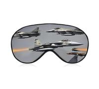 Aircraft Fighter Jets Augenmaske Schlafmaske Augenmasken für Schlaf Schlafmasken für Frauen Männer Schlafmaske Reise Augenmaske Schlafmaske Verdunkelung Lustige Schlafmaske Niedliche Schlafmaske