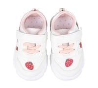 Airshi Baby-Wanderschuhe, Modische Babyschuhe mit Erdbeermuster für Outdoor-Aktivitäten (Größe 17 Innenlänge 13 cm)