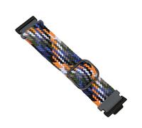 Airshi Geflochtenes Uhrenarmband, Elastisches, Atmungsaktives, Geflochtenes Uhrenarmband aus Nylon für Übungen (Blau)