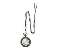 Airshi Taschenuhr, Handaufzug Vintage Mechanisches Uhrwerk Legierung Taschenuhr Römische Ziffern für Weihnachtsfrauen