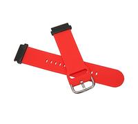 Airshi Uhrenarmbänder, Atmungsaktives Uhrenarmband, 22 Mm, Stilvoll für Stilvoll (Rot)