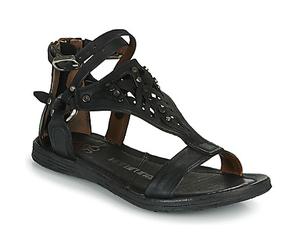 Airstep / A.S.98 Flache Sandalen RAMOS in Schwarz 38