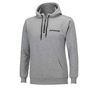 Airtracks Herren Sweatshirt Crew Team PRO - Hoodie - Sportliches Sweater mit Doppellagige Kapuze, Zugband und Reissverschluss - Kapuzenjacke - Logo Print - Warm Angeraut - 100% Baumwolle