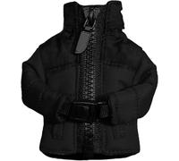 Aiwdeyi Daunenjacke-Schlüsselanhänger, Mini-Daunenmantel, Mini-Jacken-Schlüsselanhänger mit Reißverschluss, 3D-Anhänger, Schlüsselanhänger, Geschenk for Männer, Papa, Freund