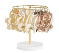 Aiwdeyi Schmuckständer,Haarklammer Organizer aus Metall,platzsparender Haarschmuck Ständer mit großem Fassungsvermögen,für Schlafzimmer,Badezimmer,Geschenk für Damen und Mädchen