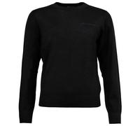AIX ARMANI EXCHANGE Damen Strickpullover - Feinstrick, Crew Neck, Rundhals Schwarz L