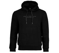 AIX ARMANI EXCHANGE Herren Sweatshirt mit Kapuze - Hoodie, Baumwolle, Logo S Schwarz