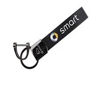 AIYING Auto Schlüsselanhänger, Wildleder Schlüsselanhänger, Seil mit Anti Lost Ring, für Männer und Frauen, Dekorationszubehör, Für Smart Fortwo Forfour 453 451 450