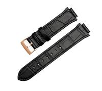 AJASMKLX Uhrenarmband aus echtem Leder, 14 mm, passend für Swarovski 5027127 5027131 5080602 5096008 Serie, modisches Armband für Damen, 14 mm, Achat