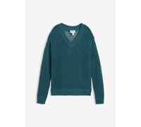 Ajour-Pullover aus leichtem Leinen-Mix 36/38 (S)