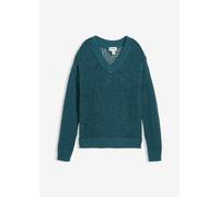 Ajour-Pullover aus leichtem Leinen-Mix 40/42 (M)