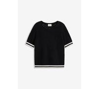 Ajour-Pullover mit Federgarn 40/42 (M)