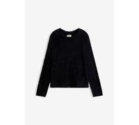 Ajour-Pullover mit Federgarn 40/42 (M)