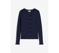 Ajour-Strickjacke aus Baumwoll-Mix 40/42 (M)