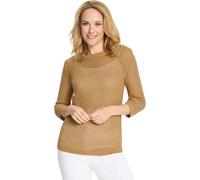 Ajourpullover camel 52 Polyacryl