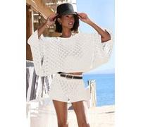 Ajourpullover creme 32/34