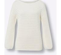 Ajourpullover ecru 44