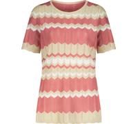 Ajourpullover flamingo-sand-gemustert 38 Polyacryl