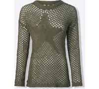 Heine Pullover in Khaki - Größe 40 | Damen Pullover Cardigans