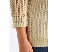 Ajourpullover sand 44/46