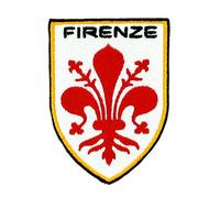 Akachafactory Gesticktes-Wappen Aufnäher Patch zum Aufbügeln Firenze armoirie Florence, Italy