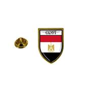 Akachafactory Pin Anstecker Anstecker Anstecker Stadt Flagge Ägyptische Ägypten