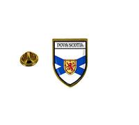 Akachafactory Pin Anstecker Anstecker Anstecker Stadt Flagge Kanada New Schottland