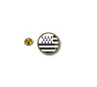 Akachafactory pin Button pins anstecker Anstecknade Biker flaggen Flagge Fahne Bretagne
