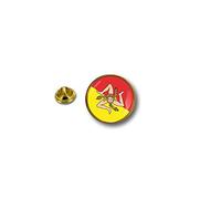 Akachafactory pin Button pins anstecker Anstecknade Biker flaggen Flagge Fahne sizilien