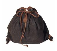 AKAH Gebirgsrucksack aus Elchleder und Loden - 55 × 70 cm