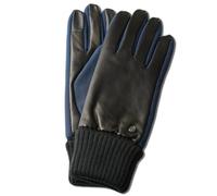 AKAROA ESTD 2019 Lederhandschuhe VAL für Damen und Herren, Touchscreen Funktion, italienisches Leder, Thinsulate Thermo Futter, Stretcheinsätze aus Softshell, Strickstulpe, 9 Größen