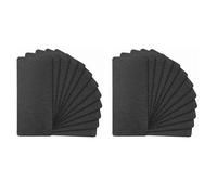 Akfldms 24 Stücke Flicken zum Aufbügeln, 4,92 X 11, Flicken zum Aufbügeln auf Kleidung für Ausbessern, Hosen, Löcher, Knie, Ellbogen