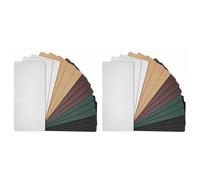 Akfldms 30 Stücke Flicken zum Aufbügeln, 4,92 X 11, Bügelflicken, Reparaturset für Aufbügeln, zum Ausbessern Von Hosentaschen, Löchern