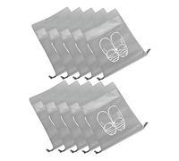 AKOOSY 10stücke Aufbewahrungsbeutel Travel Für Schuhe Schuhaufbewahrungstaschen Mit Großer Kapazität Organisationstaschen Als Schuhorganizer Schuhsortiertasche Für Reise Und Camping