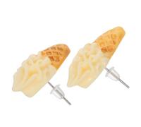 AKOOSY Eiscreme Ohrstecker Damen Kleine Süße Ohrstecker Teen Mädchen Schmuck Niedlich Leicht Tragbar Geschenk