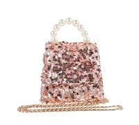 AKOOSY Kinder Glitzer Mädchen Schultertasche mit Pailletten Modische Umhängetasche mit Multifunktionalem Design und Leichtem Täglichen Gebrauch