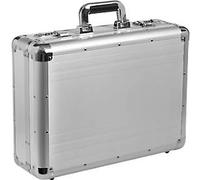 Aktenkoffer Aluminium, mit Tragegriff, 1 Fach, silber