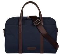 Aktentasche BUGATTI "BUGATTI Herren, Damen Businesstasche MARO", Gr. B/H/T: 38cm x 28cm x 7cm onesize, blau (dunkelblau), Kunstfaser, unifarben, Taschen (55555149-0) dunkelblau