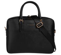 bugatti Ella Businesstasche 15", Aktentasche in Saffiano-Art aus Kunstleder mit Laptopfach, schwarz