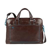 Aktentasche mit zwei Griffen und Reißverschlussöffnung Blue Square Dunkelbraun - Farb-Varianten: Dunkel Braun