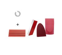 Aktionsset Nikara Schmuckständer 4er Set + Ohrring silber gratis 925 sterling silver earring Ø 18mm for free