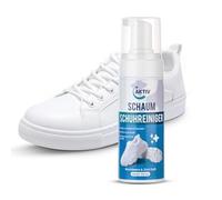 AKTIV Schuhreiniger Schaum - Sneaker Reiniger für weiße Schuhe & alle Materialien - Reinigung ohne Wasser - Schuh Cleaner für Leder, Wildleder, Mesh & Canvas - 150ml