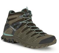 AKU ALTERRA LITE MID GTW - Damen Wanderschuh - Mud / Green (646) - UK 4,5 (EU 37,5)