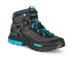 AKU Damen Multifunktionsstiefel ROCKET MID GTX W'S (711) 39 BLACK/TURQUOISE