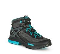 AKU Rocket Mid DFS GTX W's Wanderstiefel, Damen, Schwarz/Türkis, Größe 39