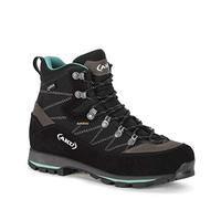 AKU Wanderschuhe Trekker Lite III Wide GTX (Trekking, wasserdicht, weit) schwarz/mintgrün Damen, Größe Euro (US) 39,5 (8)
