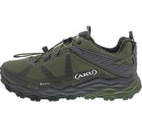 AKU M Flyrock GTX Oliv - Gore-Tex Schneller dynamischer Herren Gore-Tex Wanderschuh, Größe EU 42 - Farbe Green - Grey