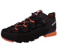 AKU M Rock DFS Gtx® Black - Orange, Größe EU 44 - Herren Gore-Tex® Hiking- & Approachschuh, Farbe Schwarz