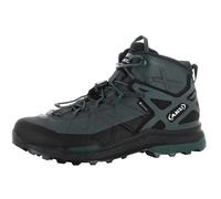 AKU Wanderschuhe Rocket Mid GTX (Fast-Hiking, wasserdicht) grau/grün Herren, Größe Euro (US) 44 (10)
