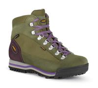 AKU Wander-Trekkingschuhe Ultra Light Micro GTX (wasserdicht) dunkelgrün/violett Damen, Größe Euro (US) 41,5 (9,5)